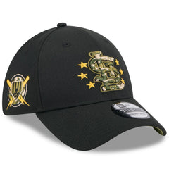 St. Louis Cardinals 2024 Armed Forces Day 39THIRTY Flex Hat - Black | New Era