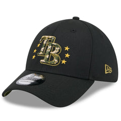 Tampa Bay Rays 2024 Armed Forces Day 39THIRTY Flex Hat - Black | New Era