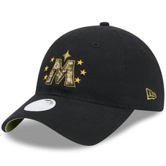 Minnesota Twins Women's 2024 Armed Forces Day 9TWENTY Adjustable Hat - Black | New Era