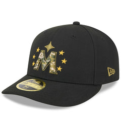 Minnesota Twins 2024 Armed Forces Day Low Profile 59FIFTY Fitted Hat - Black | New Era