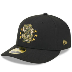 San Diego Padres 2024 Armed Forces Day Low Profile 59FIFTY Fitted Hat - Black | New Era
