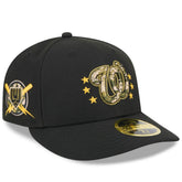 Washington Nationals 2024 Armed Forces Day Low Profile 59FIFTY Fitted Hat - Black | New Era