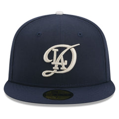 Los Angeles Dodgers 2024 City Connect 59FIFTY Fitted Hat - Navy | New Era