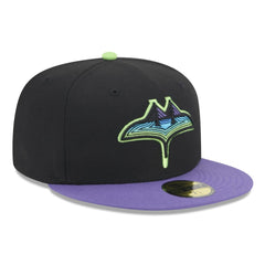 Tampa Bay Rays 2024 City Connect 59FIFTY Fitted Hat - Black | New Era