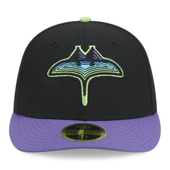 Tampa Bay Rays 2024 City Connect Low Profile 59FIFTY Fitted Hat - Black | New Era