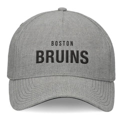 Boston Bruins Fanatics Elements A-Frame Leather Strapback Hat