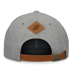 New Jersey Devils Fanatics Elements A-Frame Leather Strapback Hat
