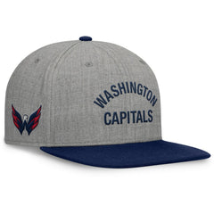 Washington Capitals Fanatics Elements Flat Brim Leather Strapback Hat