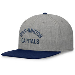 Washington Capitals Fanatics Elements Flat Brim Leather Strapback Hat