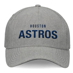 Houston Astros Elements A-Frame Structured Adjustable Hat - Heather Gray