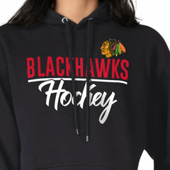 Chicago Blackhawks G-III 4Her by Carl Banks Women's Team Sport Tri-Blend Fleece Hoodie