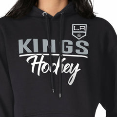 Los Angeles Kings G-III 4Her by Carl Banks Women's Team Sport Tri-Blend Fleece Hoodie