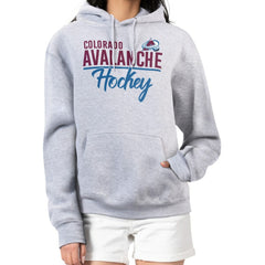 Colorado Avalanche G-III 4Her by Carl Banks Women's Team Sport Tri-Blend Fleece Hoodie