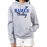 St. Louis Blues G-III 4Her by Carl Banks Women's Team Sport Tri-Blend Fleece Hoodie