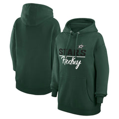 Dallas Stars G-III 4Her by Carl Banks Women's Team Sport Tri-Blend Fleece Hoodie