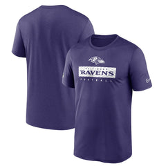 NFL Baltimore Ravens Sideline Legend Performance T-Shirt