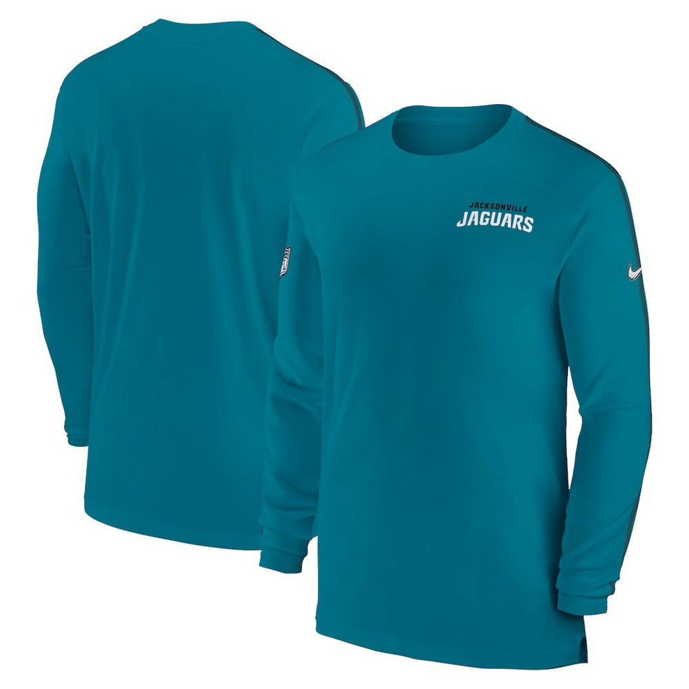 NFL Jacksonville Jaguars Sideline Coach UV Performance Long Sleeve T-Shirt