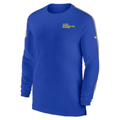 NFL Los Angeles Rams Sideline Coach UV Performance Long Sleeve T-Shirt
