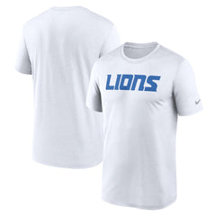 NFL Detroit Lions Primetime Legend Wordmark Performance T-Shirt