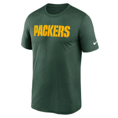 NFL Green Bay Packers Primetime Legend Wordmark Performance T-Shirt