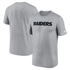NFL Las Vegas Raiders Primetime Legend Wordmark Performance T-Shirt