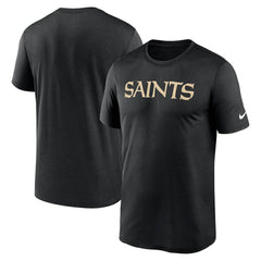 NFL New Orleans Saints Primetime Legend Wordmark Performance T-Shirt