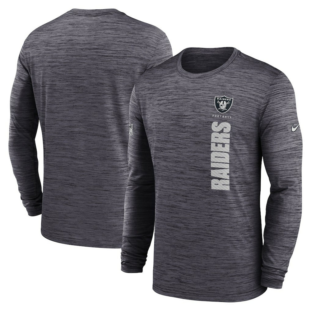 NFL Las Vegas Raiders Sideline Velocity Dri-FIT Long Sleeve T-Shirt