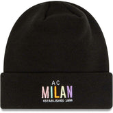 AC Milan New Era Wordmark Cuffed Knit Hat / Soccer Outlet