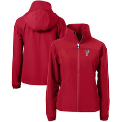 Philadelphia Phillies Cutter & Buck Women's Charter Eco Recycled Full-Zip Jacket - Red