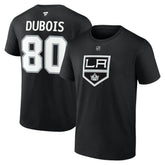 Pierre-Luc Dubois Los Angeles Kings Fanatics Authentic Stack Name & Number T-Shirt