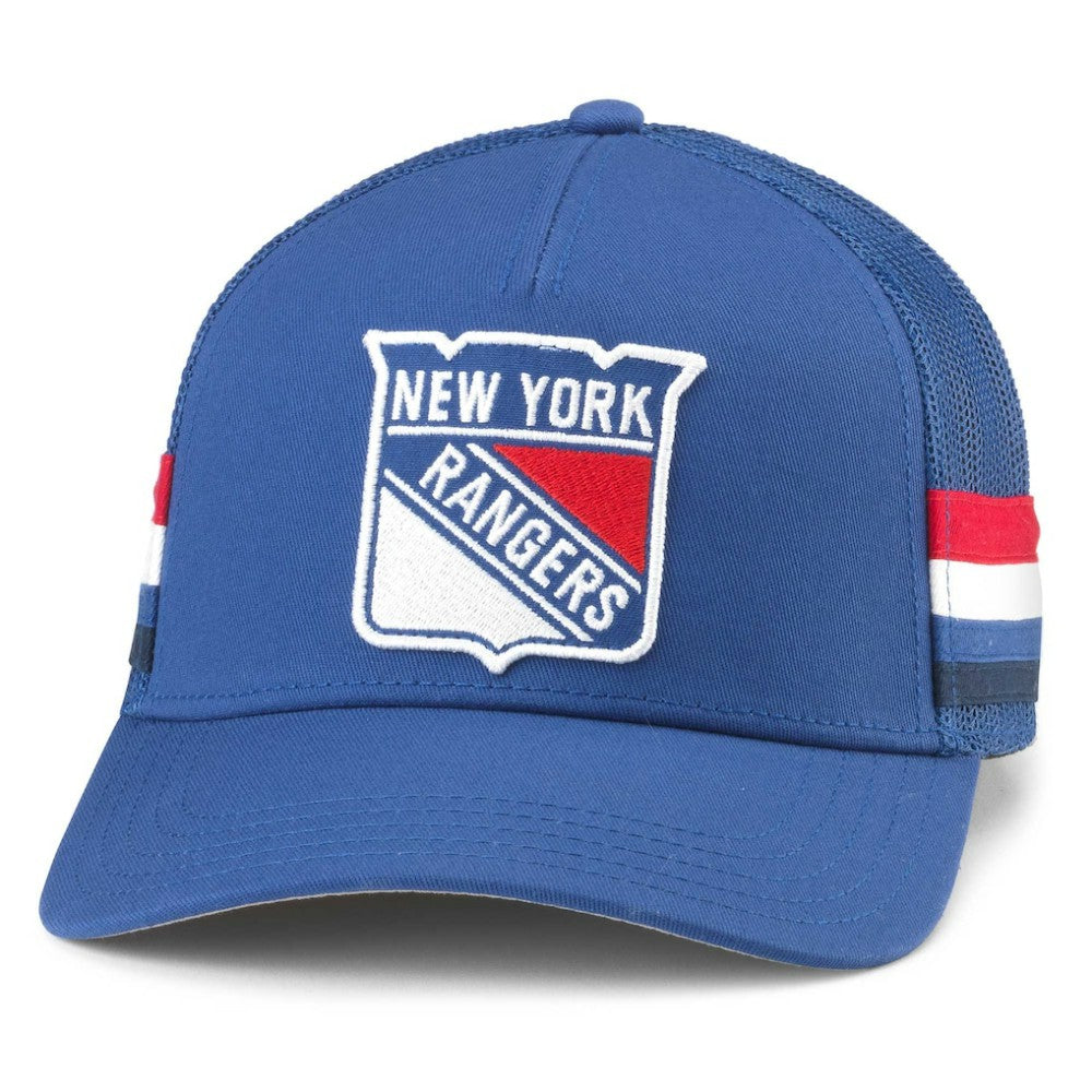 New York Rangers American Needle HotFoot Stripes Trucker Adjustable Hat