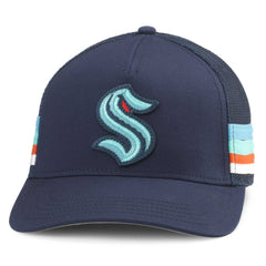 Seattle Kraken American Needle HotFoot Stripes Trucker Adjustable Hat