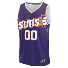 Phoenix Suns Youth Fast Break Custom Replica Jersey - Purple - Icon Edition | Fanatics outlet