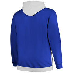 Philadelphia 76ers Big & Tall Primary Arctic Pullover Hoodie - Royal/Silver | Fanatics for sale