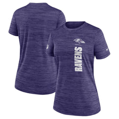 NFL Baltimore Ravens Women's Sideline Velocity Dri-FIT T-Shirt