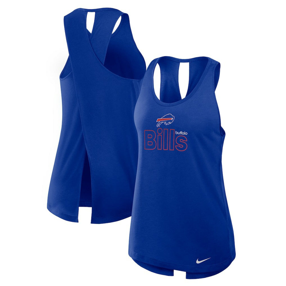 NFL Buffalo Bills Women's Open-Back Crisscross Dri-FIT Tank Top