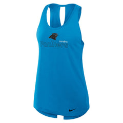 NFL Carolina Panthers Women's Open-Back Crisscross Dri-FIT Tank Top