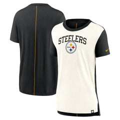 NFL Pittsburgh Steelers Women's Wordmark Tri-Blend T-Shirt