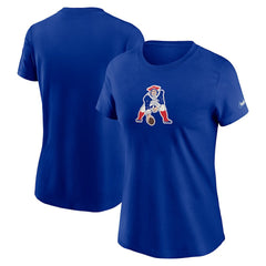 NFL New England Patriots Women's Throwback Primary Logo T-Shirt
