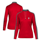 USMNT Levelwear Women's Quarter-Zip Pullover Top / Soccer New