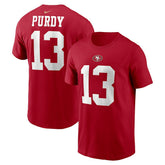 NFL San Francisco 49ers Brock Purdy Youth Player Name & Number T-Shirt