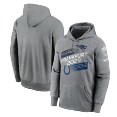 NFL Indianapolis Colts New England Patriots vs. 2023 Frankfurt Game Pullover Hoodie