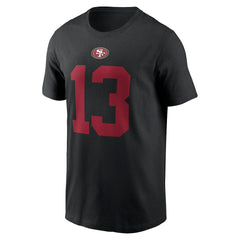 NFL San Francisco 49ers Brock Purdy Player Name & Number T-Shirt