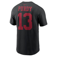 NFL San Francisco 49ers Brock Purdy Player Name & Number T-Shirt