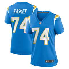 NFL Los Angeles Chargers Matt Kaskey Women's Team Game Jersey