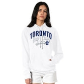 Toronto Maple Leafs G-III 4Her by Carl Banks Women's Filigree Logo Pullover Hoodie – White