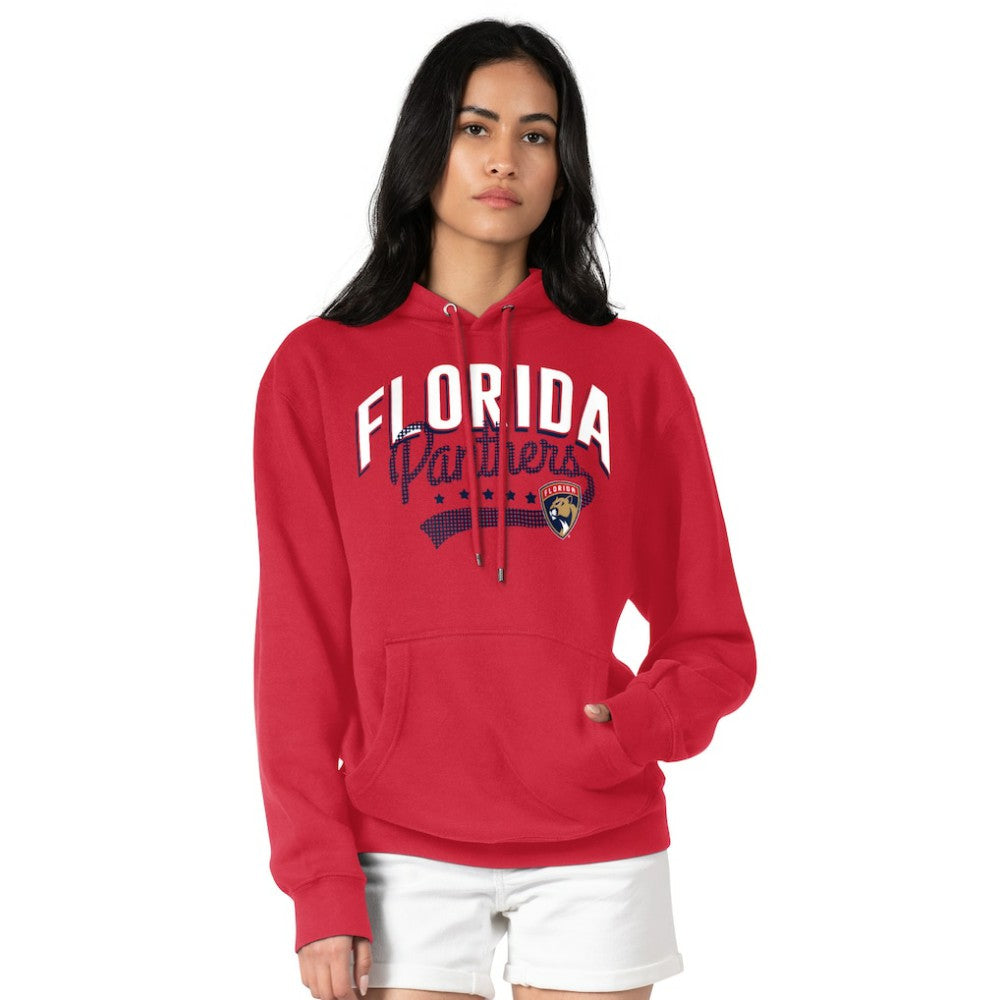 Florida Panthers G-III 4Her by Carl Banks Women's Filigree Logo Pullover Hoodie – Red