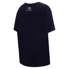 Minnesota Timberwolves Pro Standard Women's Script Boyfriend T-Shirt - Navy cheap