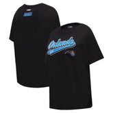 Orlando Magic Pro Standard Women's Script Boyfriend T-Shirt - Black for sale