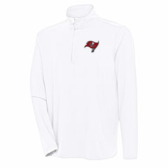 NFL Tampa Bay Buccaneers Antigua Hunk Quarter-Zip Pullover Top